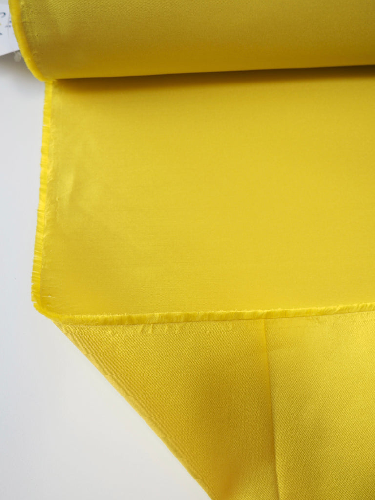 Electric Yellow Silk Gazar