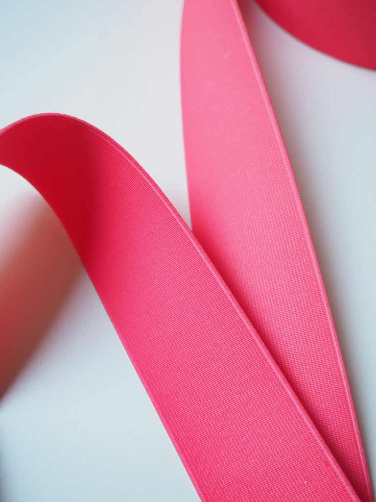 Neon Pink Elastic 40mm