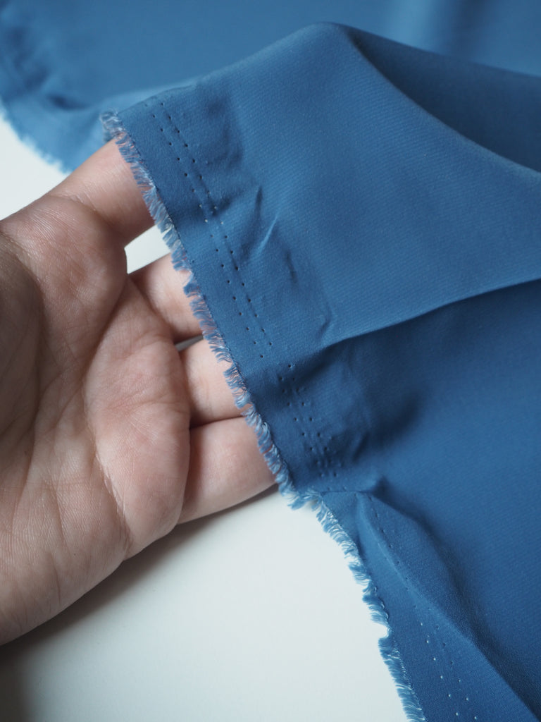 Rain Blue Lightweight Polyester