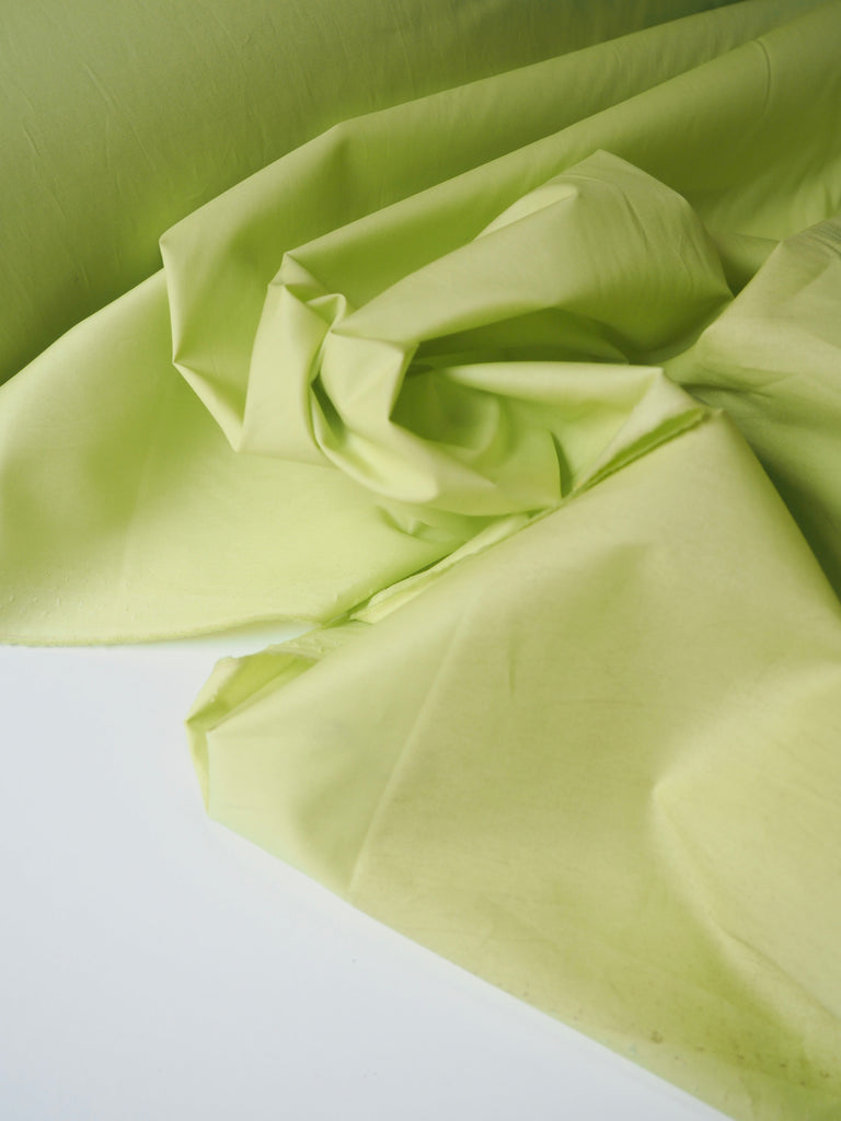 Lime Light Cotton Poplin