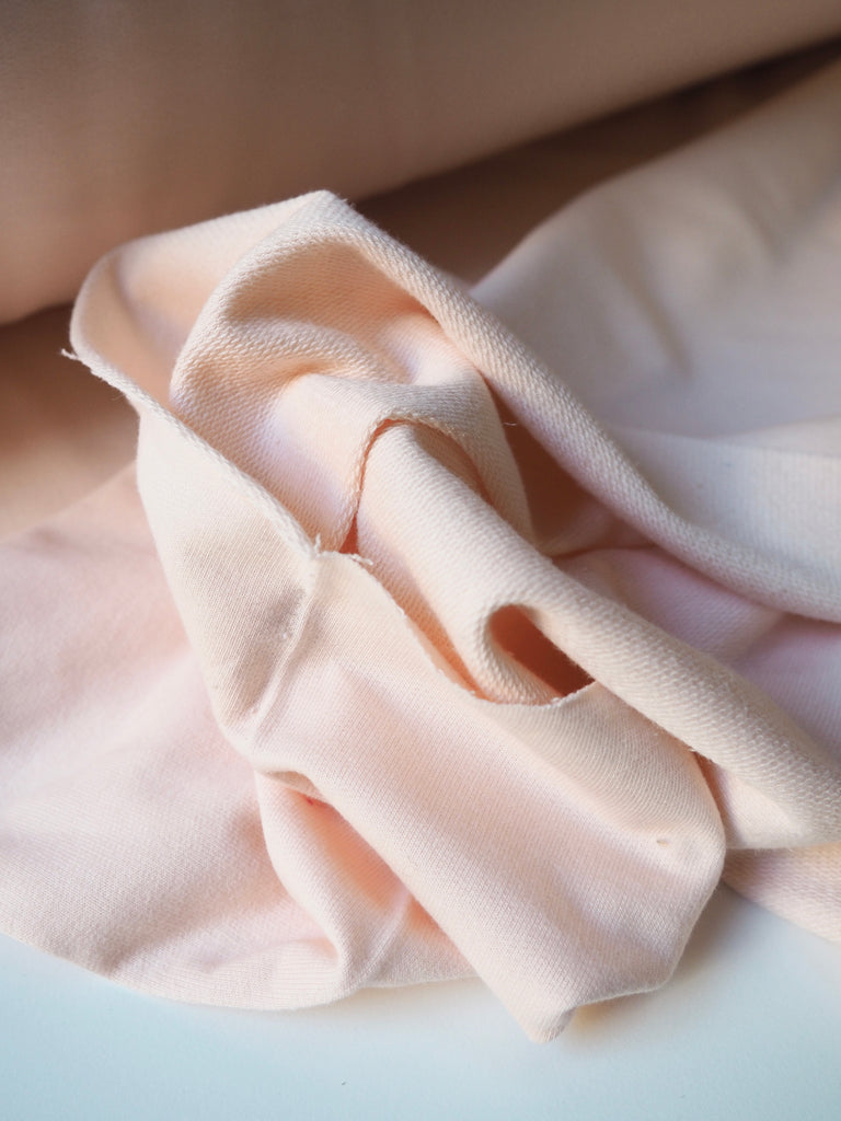 Blush Circular Organic Cotton Loopback Jersey