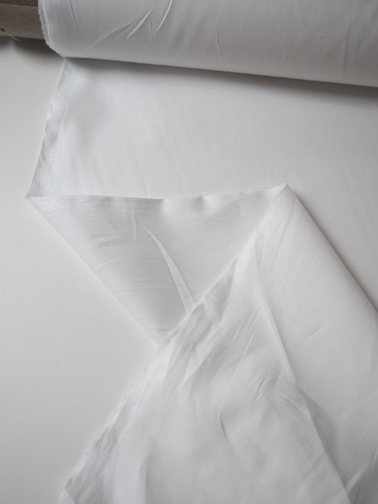 White Sateen Cotton