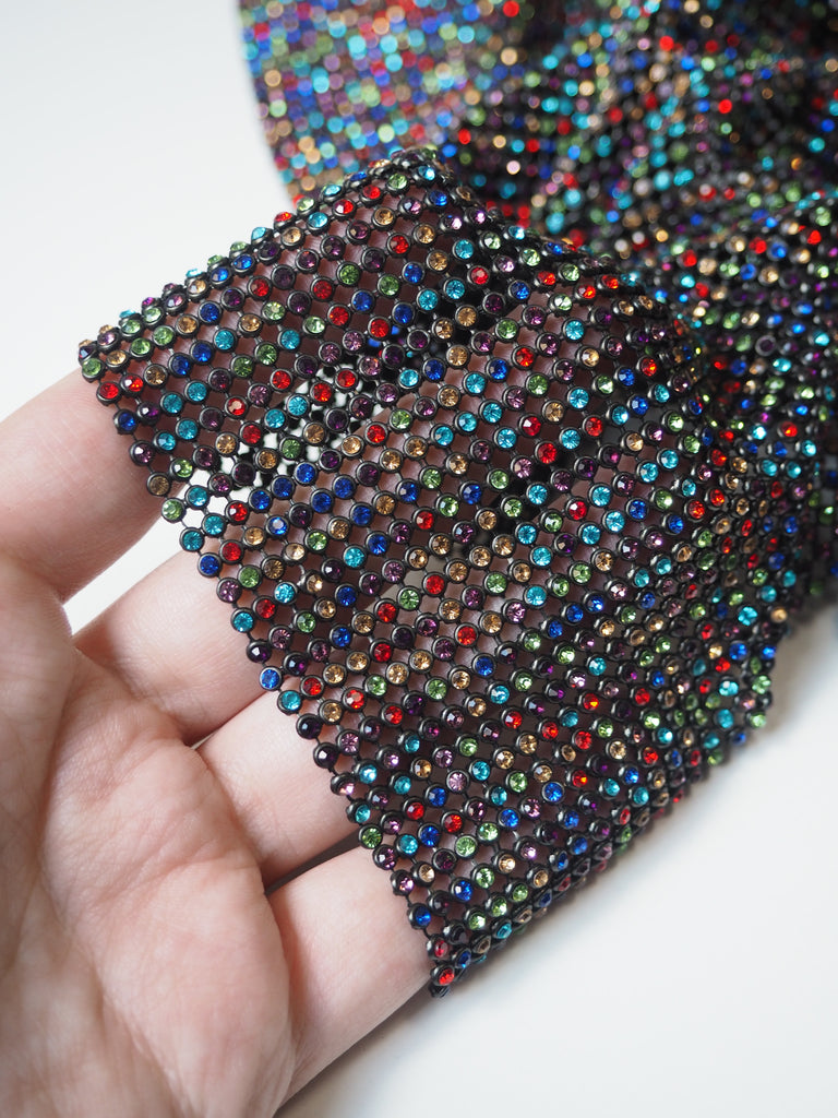 Multicolour Crystal Black Chainmail