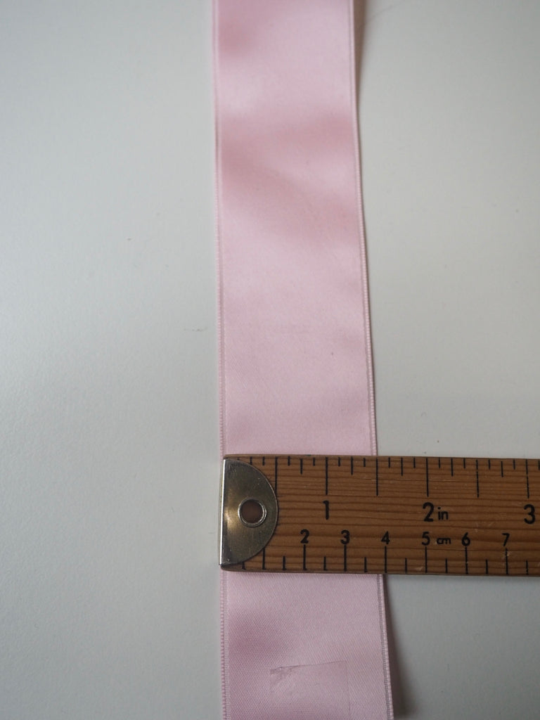 Pink Double Faced Satin Ribbon 40mm