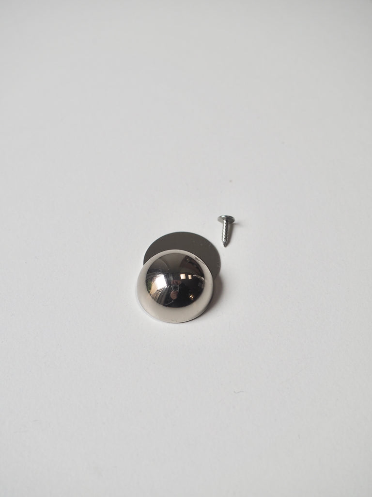 Silver Dome Studs 18mm