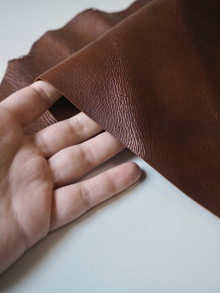 Dark Oak Distressed Calfskin