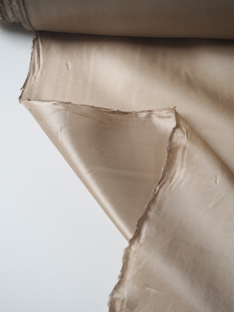 Soft Gold Viscose Twill Lining