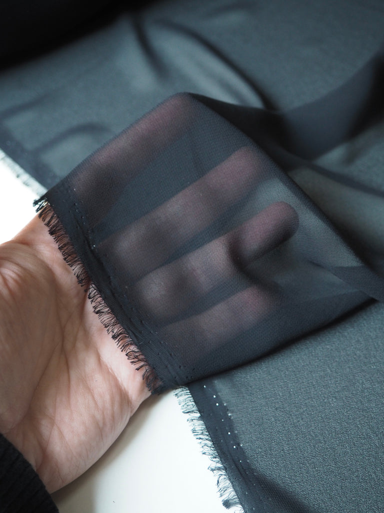 Black Chiffon