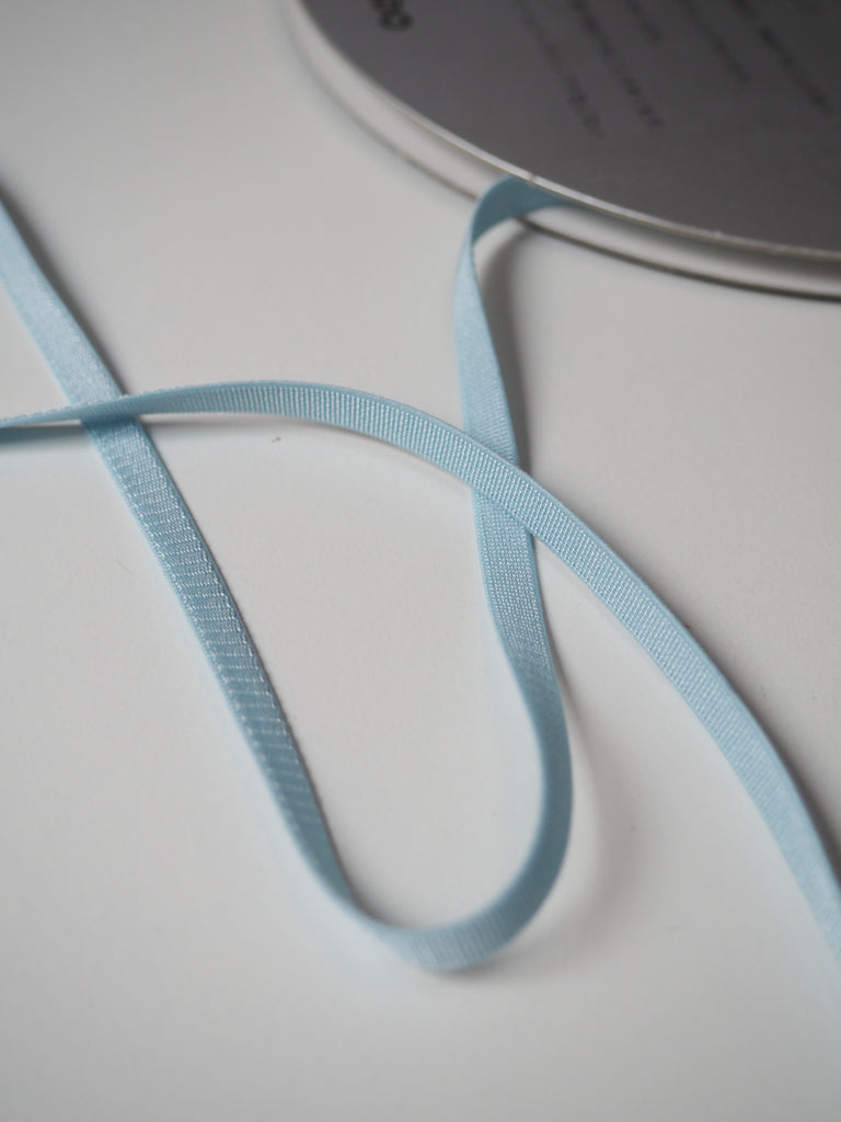 Shindo Light Blue Satin Elastic 6mm