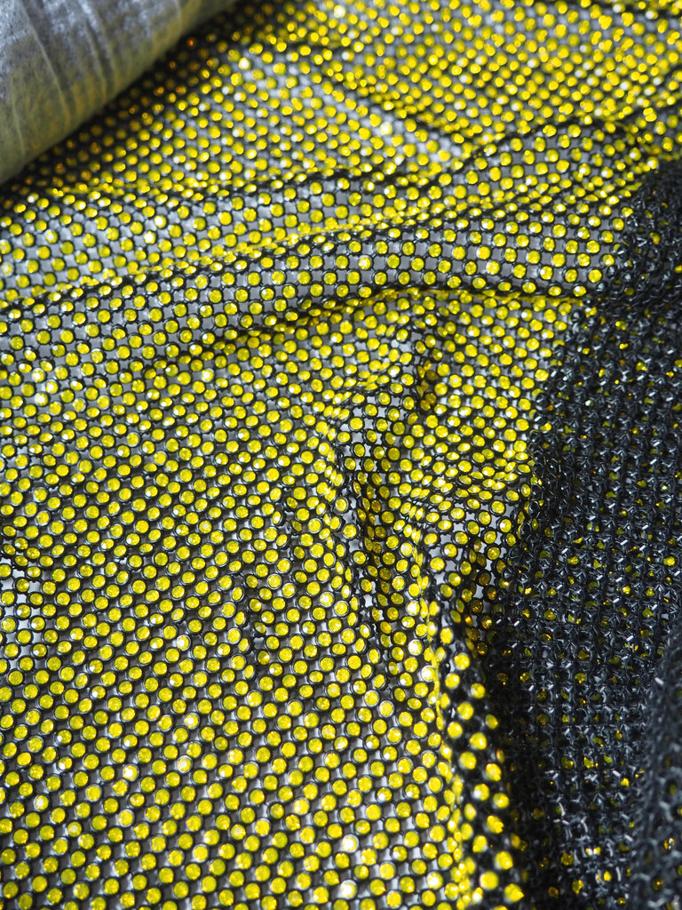 Yellow Crystal Black Chainmail