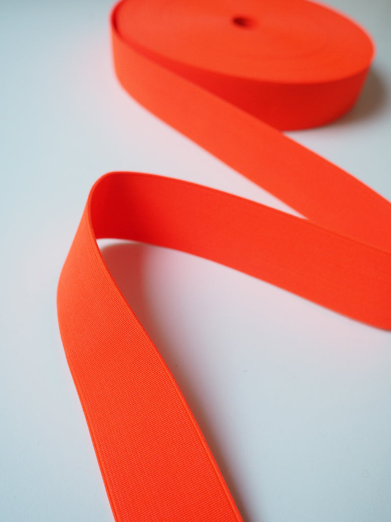 Neon Orange Elastic 35mm