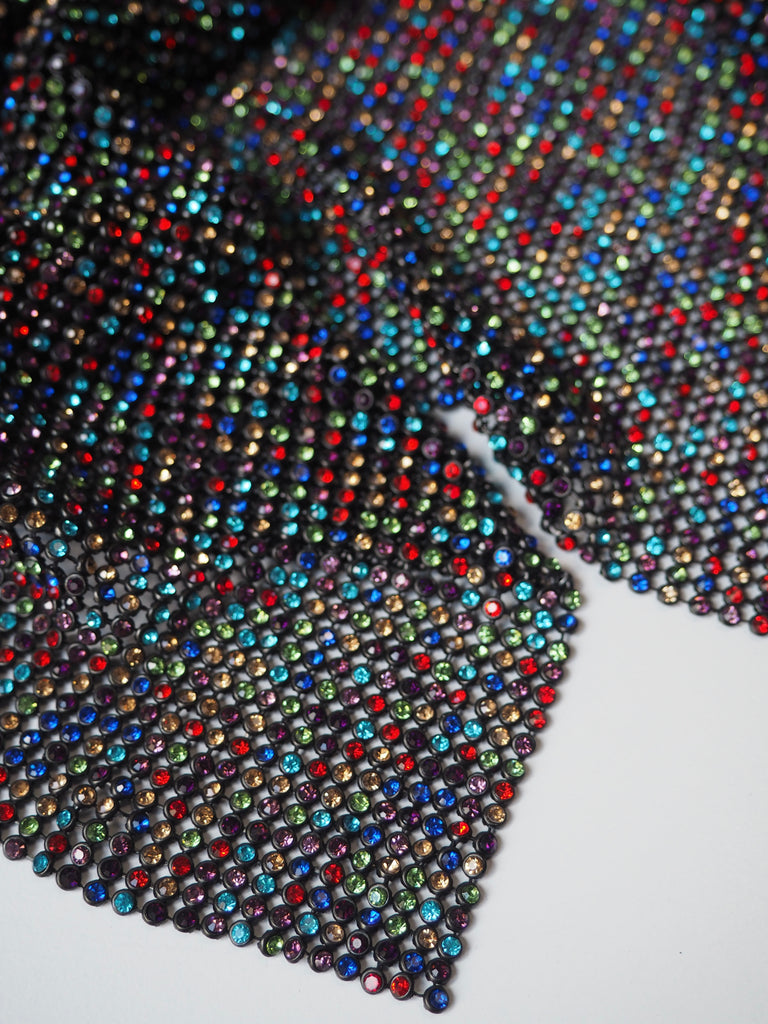 Multicolour Crystal Black Chainmail