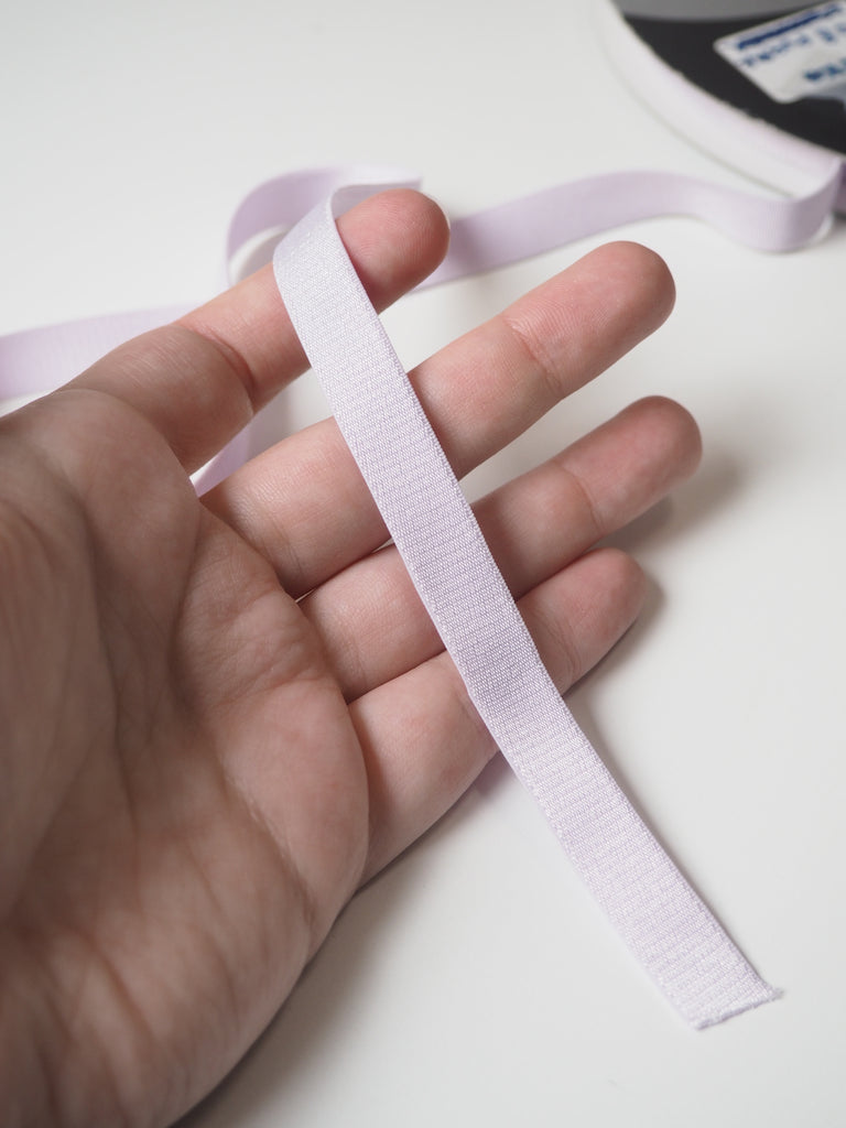 Shindo Lilac Satin Elastic 12mm