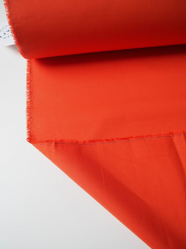 Flame Cotton Poplin