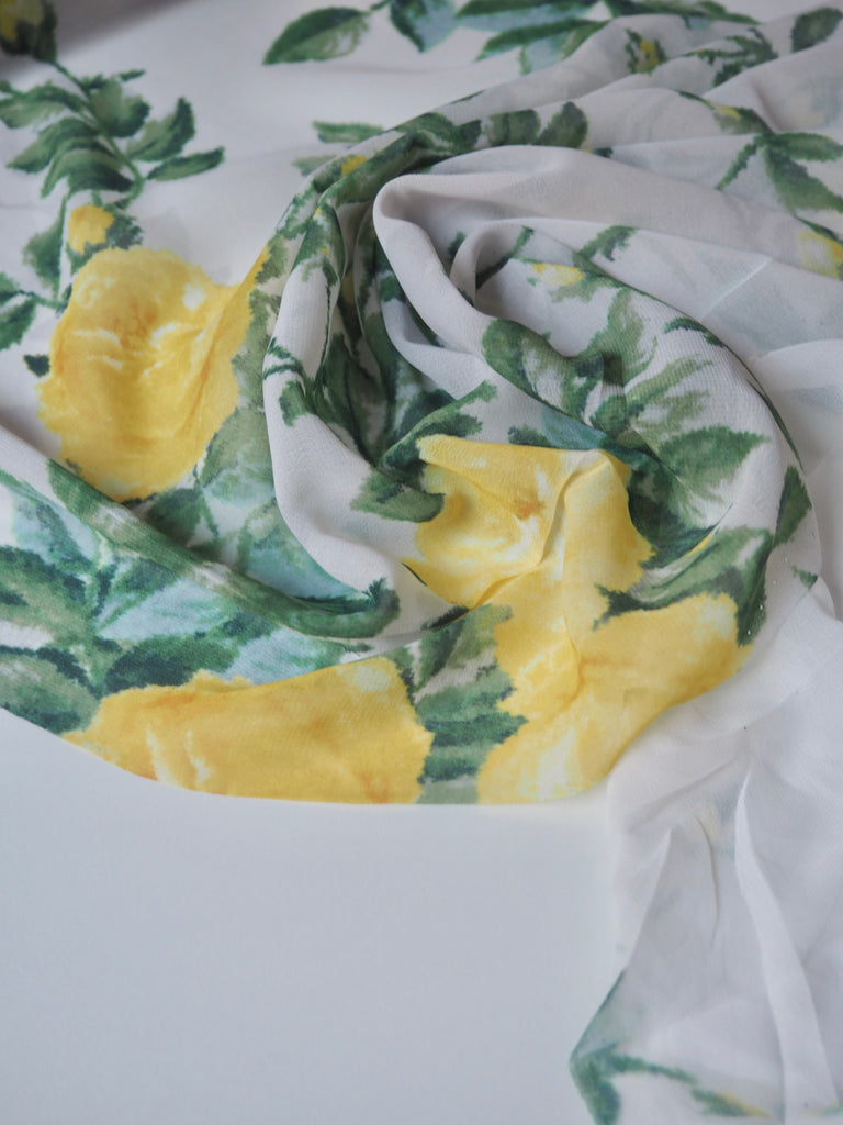 Yellow Rose Chiffon