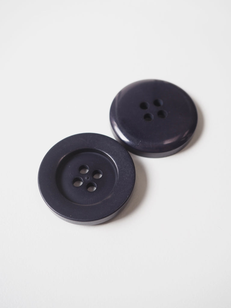 Navy Button 34mm