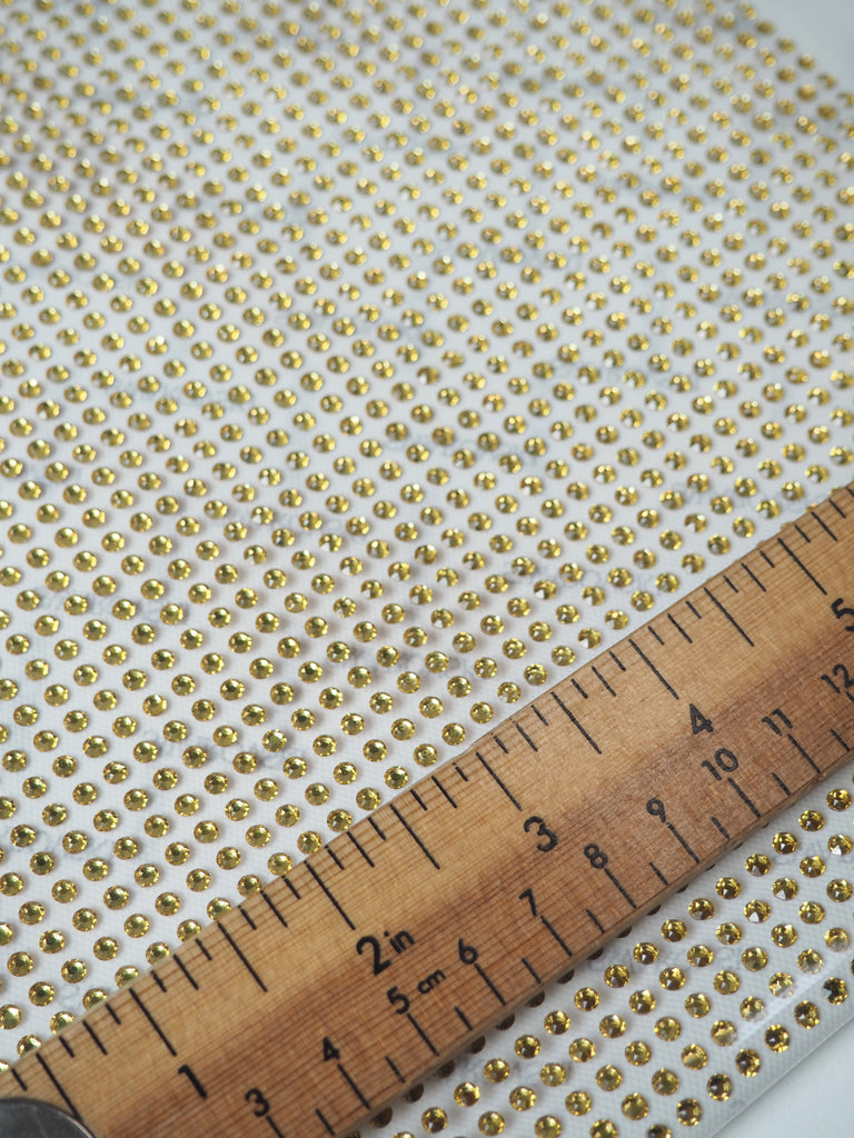 Swarovski Citrine Crystal Hotfix Sheet 3mm