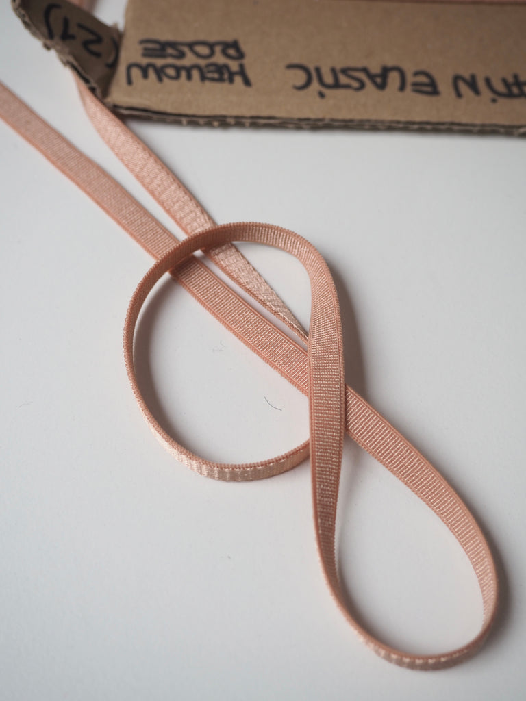 Shindo Peach Satin Elastic 6mm