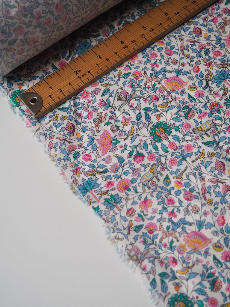 Liberty Pink Imran Tana Cotton Lawn