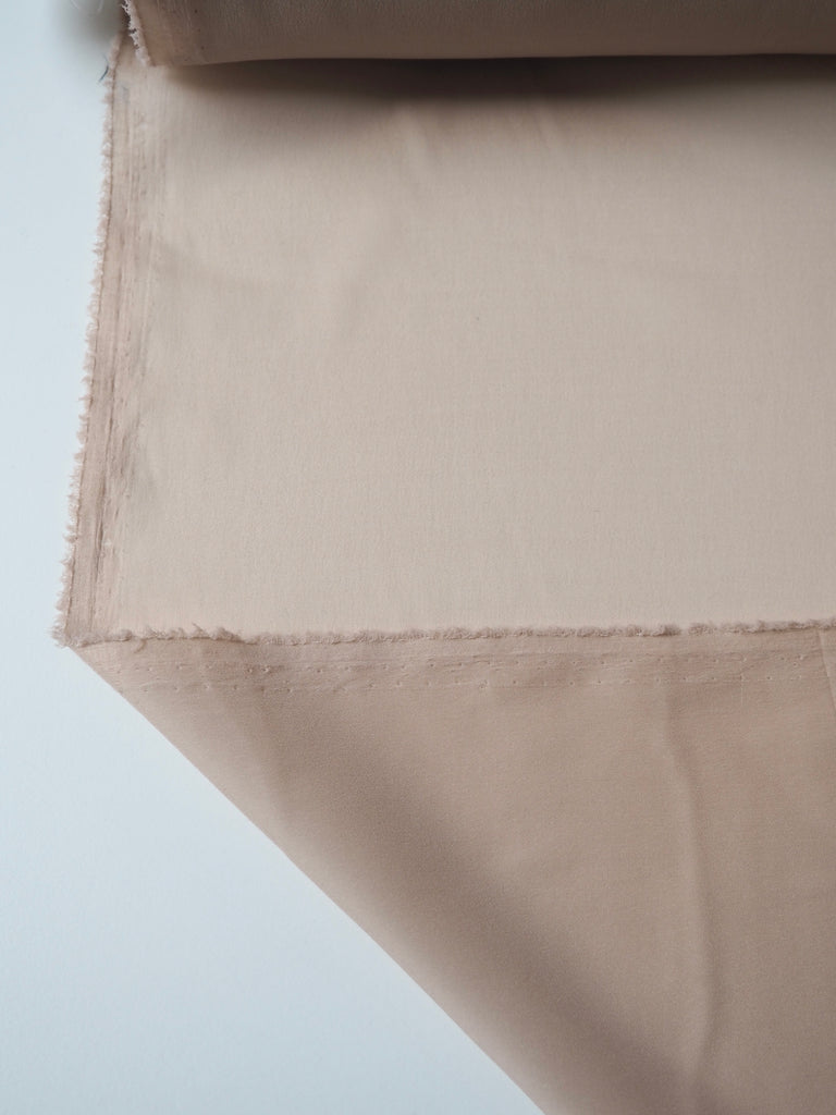 Pink Beige Stretch Silk/Acetate Chiffon Lining