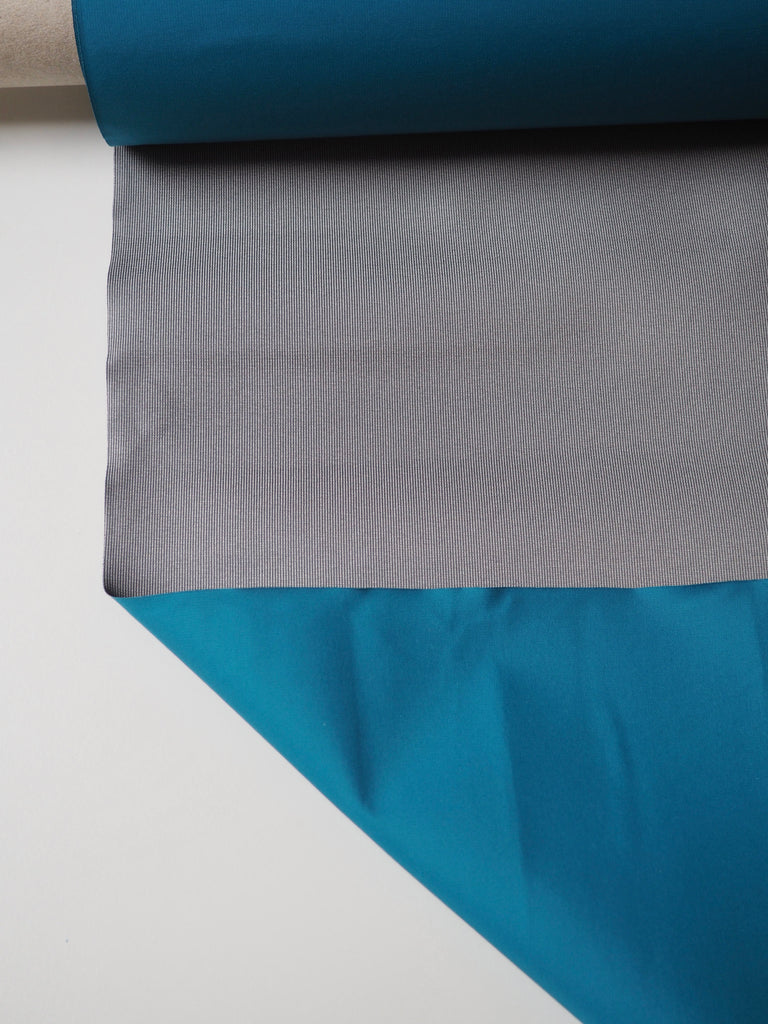 Aqua Double Faced Technical Nylon