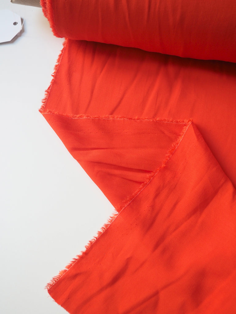 Orange Viscose Lining