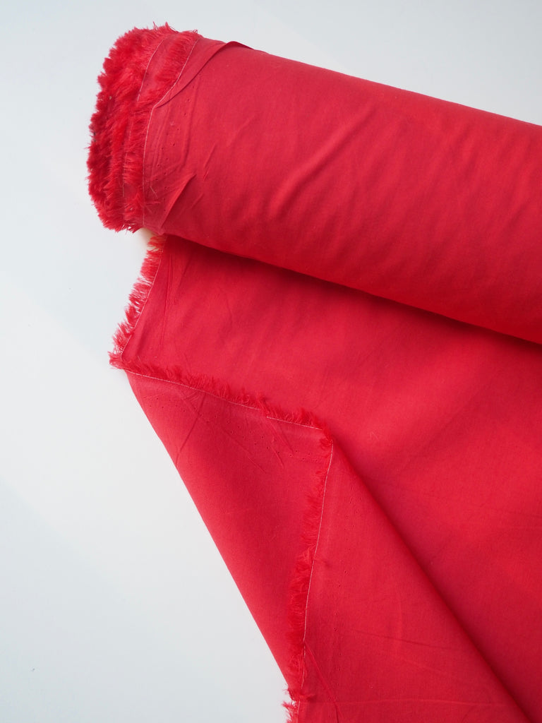 Red Lightweight Cotton