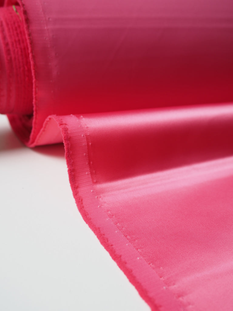 Pink Nylon Duchess Satin