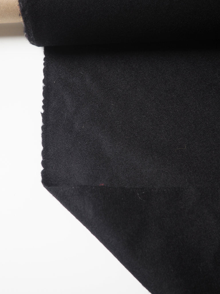 Black Wool Coating