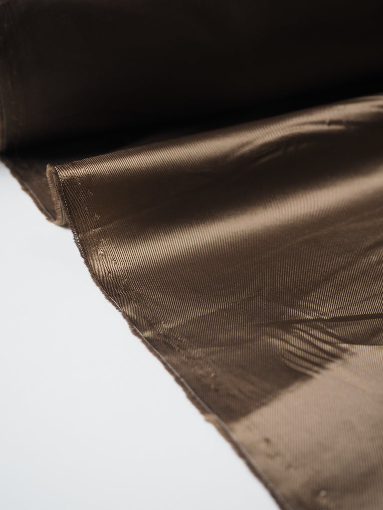 Copper Viscose Satin Twill Lining