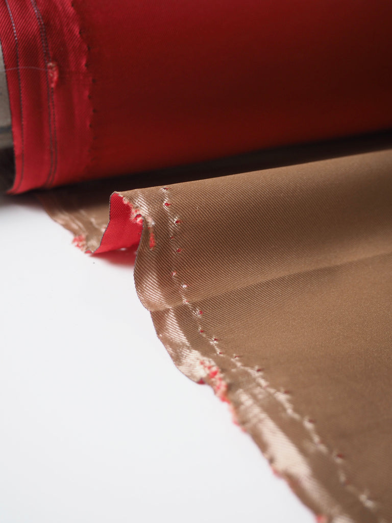 Crimson + Sand Double Sided Mikado Twill