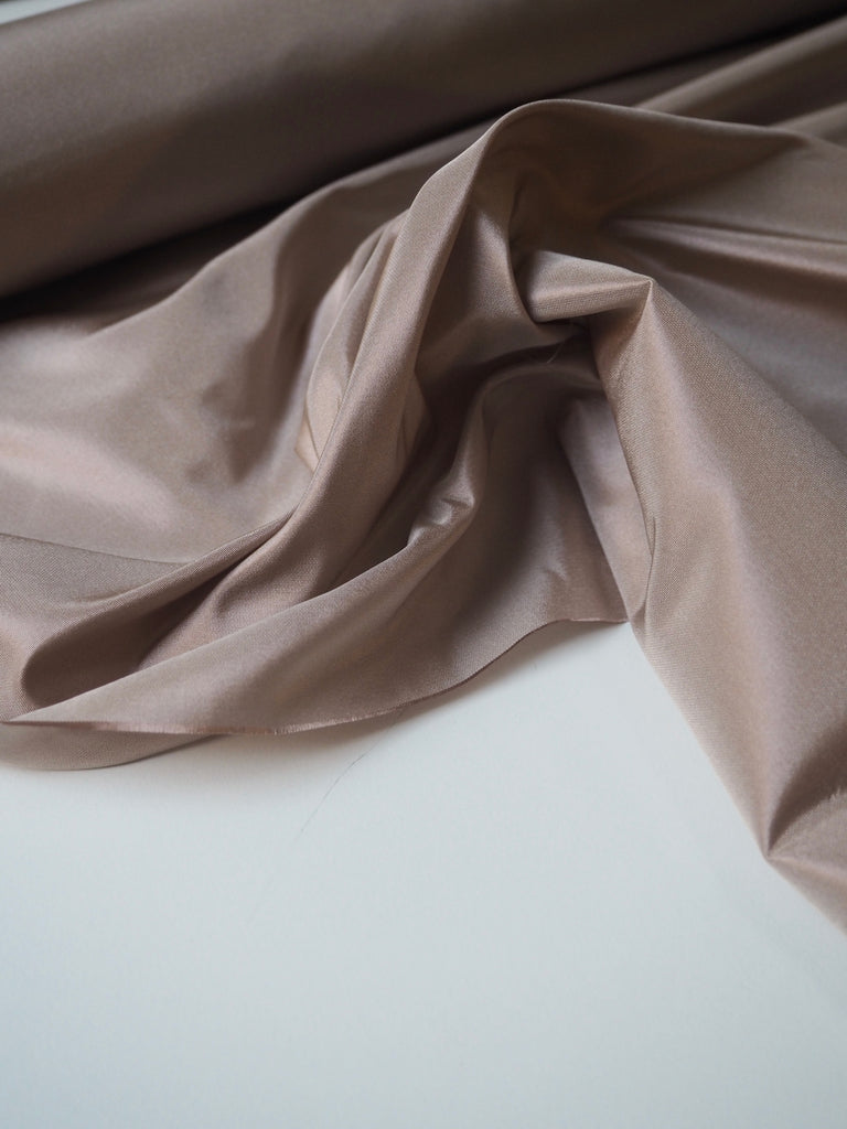 Champagne Silk Taffeta