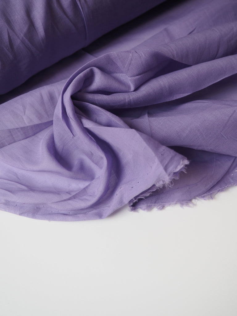 Purple Cotton Voile