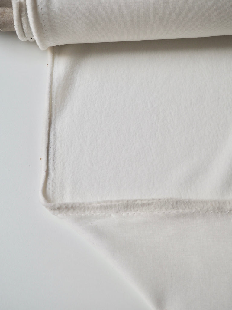 Off-White Polar Fleece-Backed Jersey