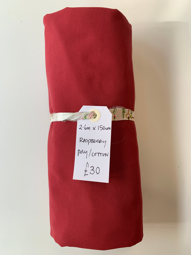 Raspberry Poly / Cotton Remnant
