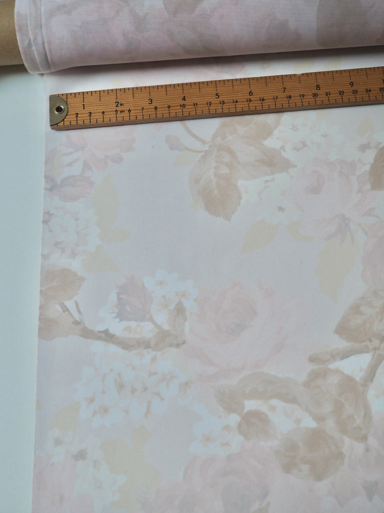 Pale Pink Rose Chiffon
