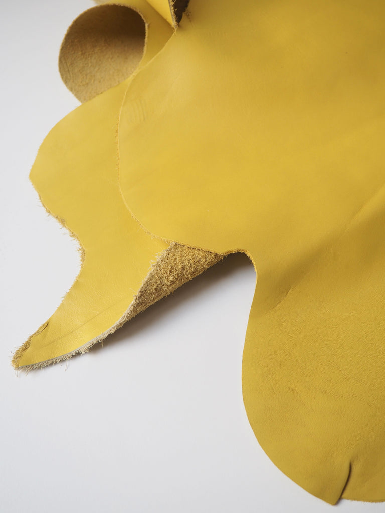 Lemon Smooth Cowhide