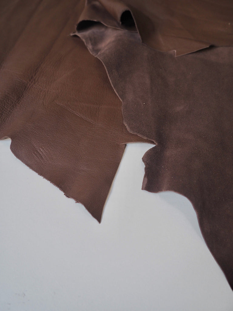 Dark Brown Calfskin