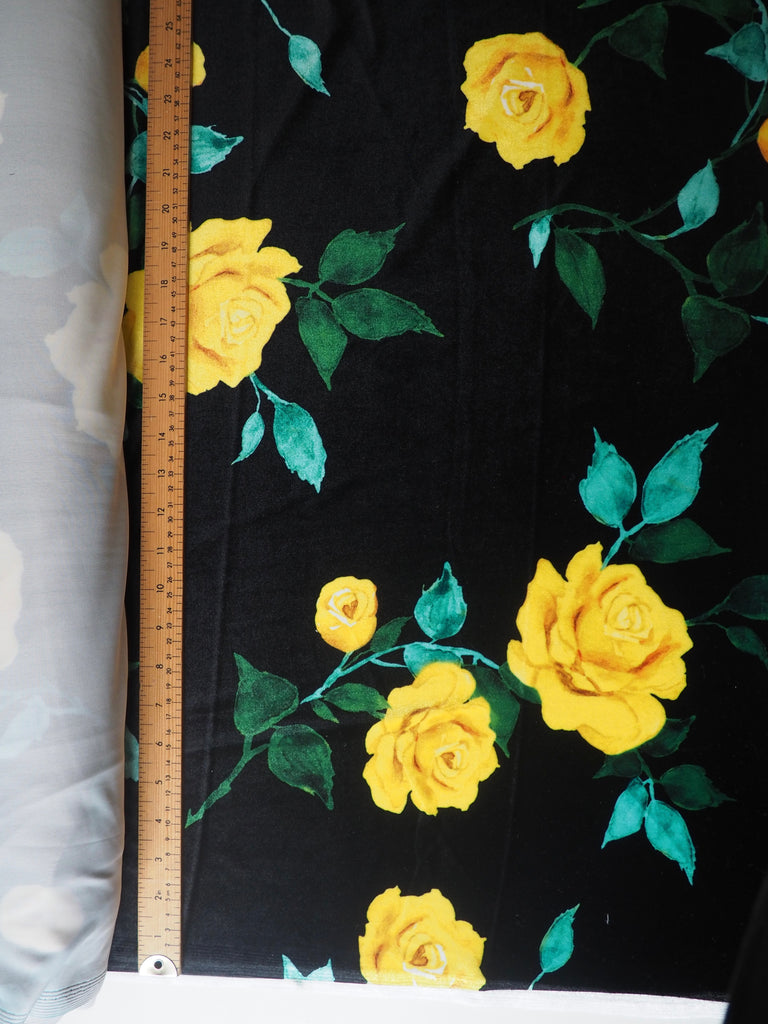 Yellow Rose Velour