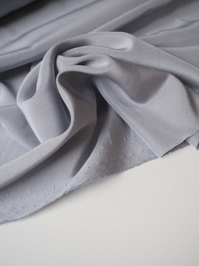 Light Grey Crepe de Chine