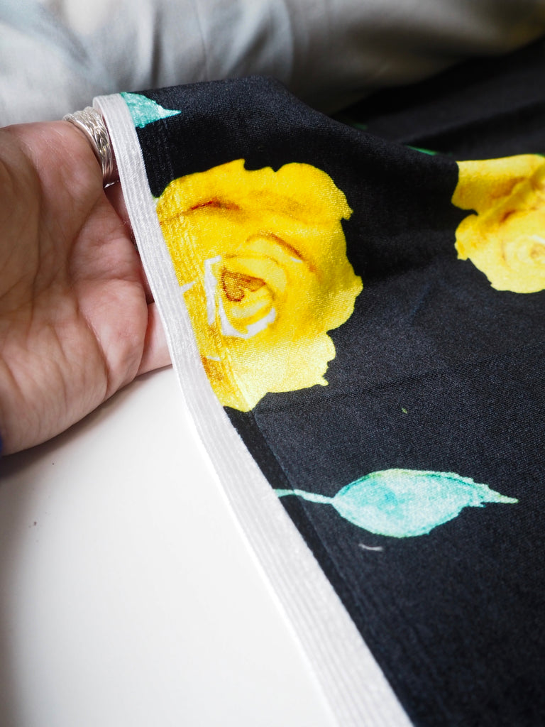 Yellow Rose Velour