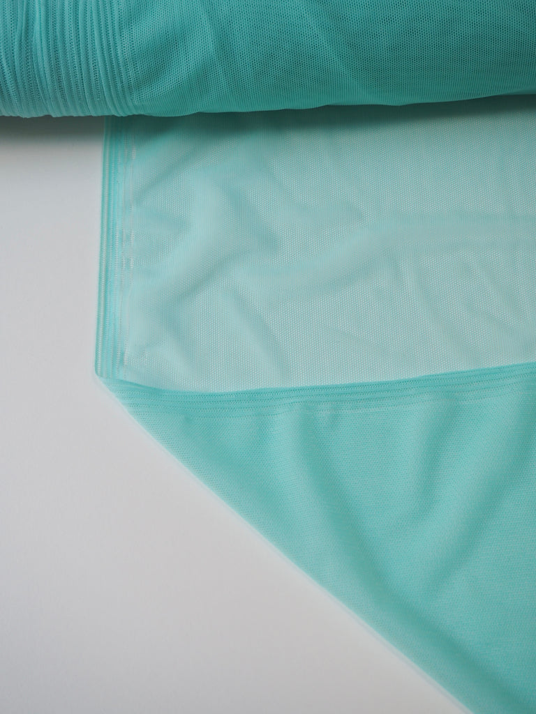 Aquamarine Stretch Mesh