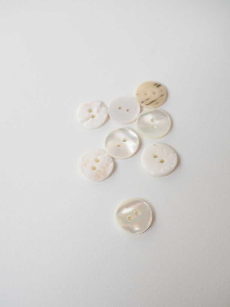 Shell Buttons 15mm