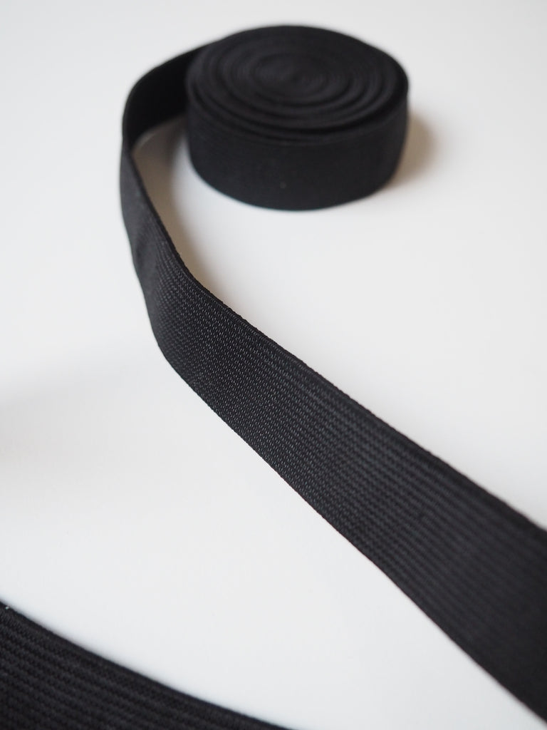 Black Elastic 20mm