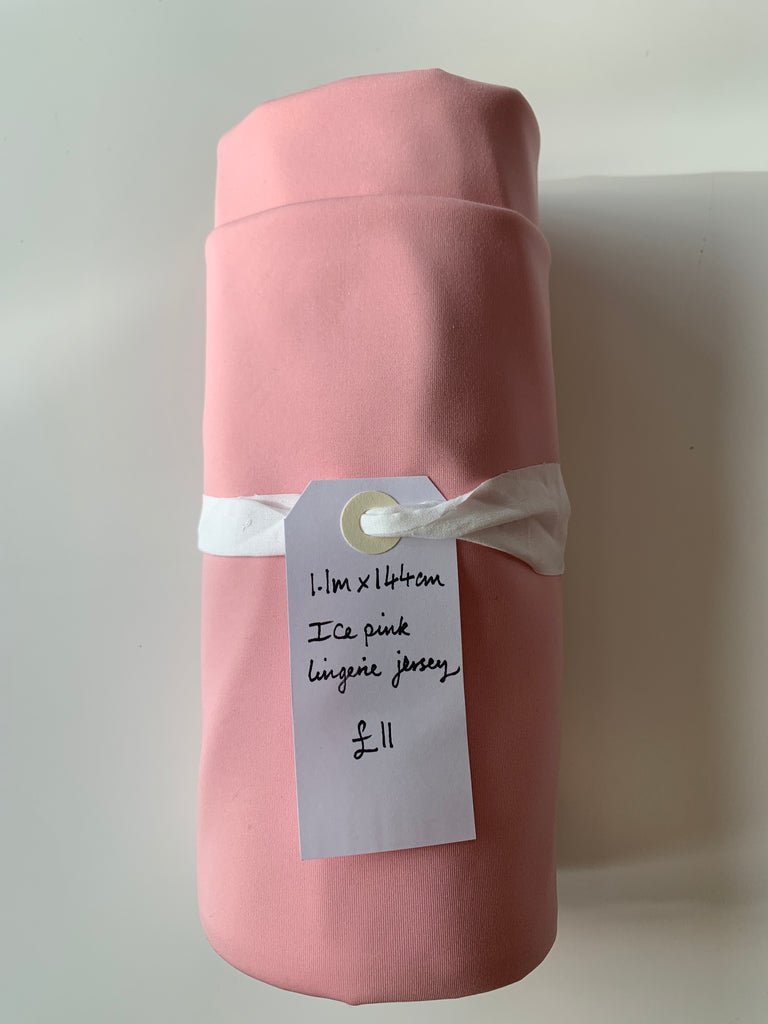 Ice Pink Lingerie Jersey Remnant