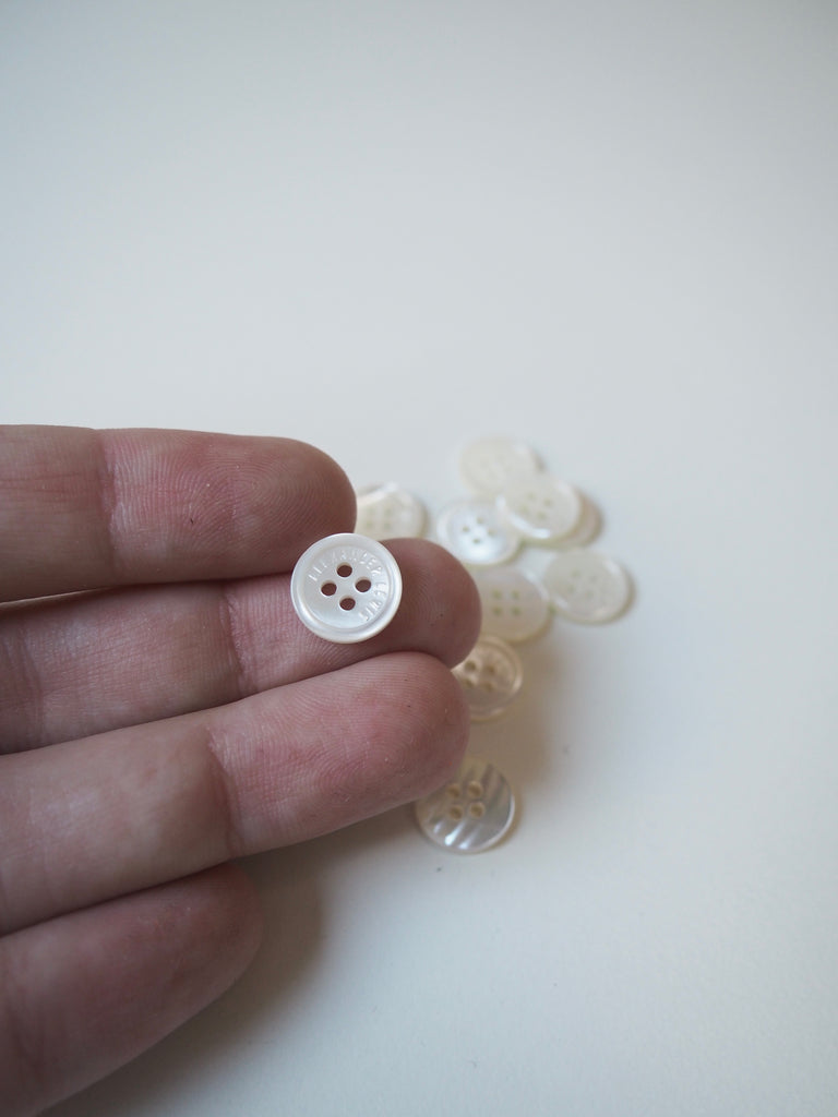 Branded Mother of Pearl Buttons 12mm