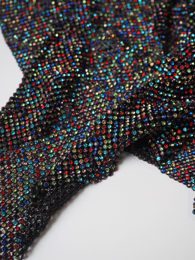 Multicolour Crystal Black Chainmail