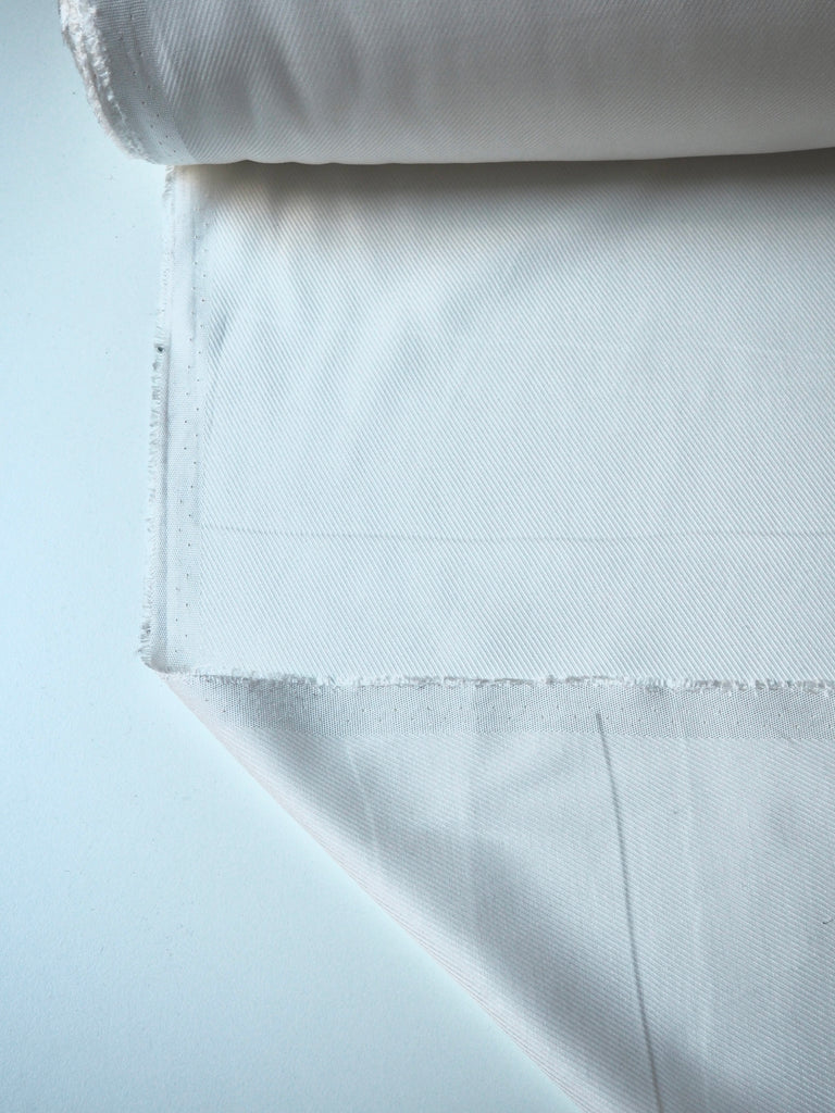 White Tencel Twill