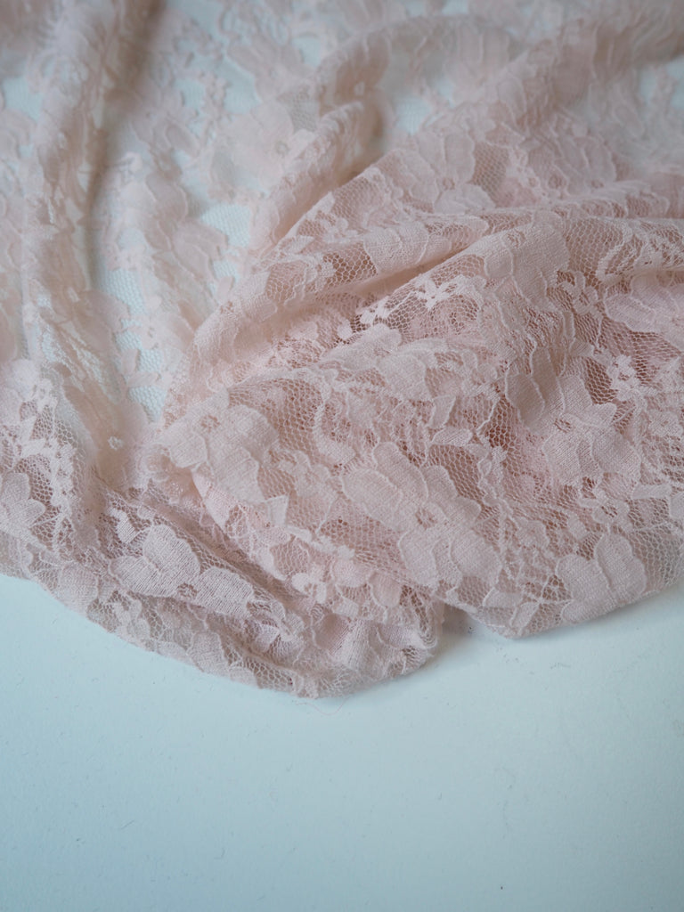 Ballet Pink Forget-me-not Stretch Lace