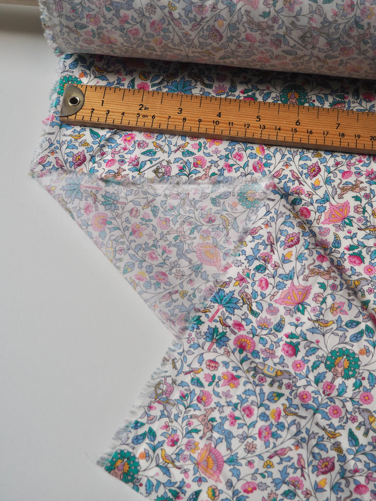 Liberty Pink Imran Tana Cotton Lawn